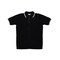Christmas Central Men's Black Knit Pullover Golf Polo Shirt - Small